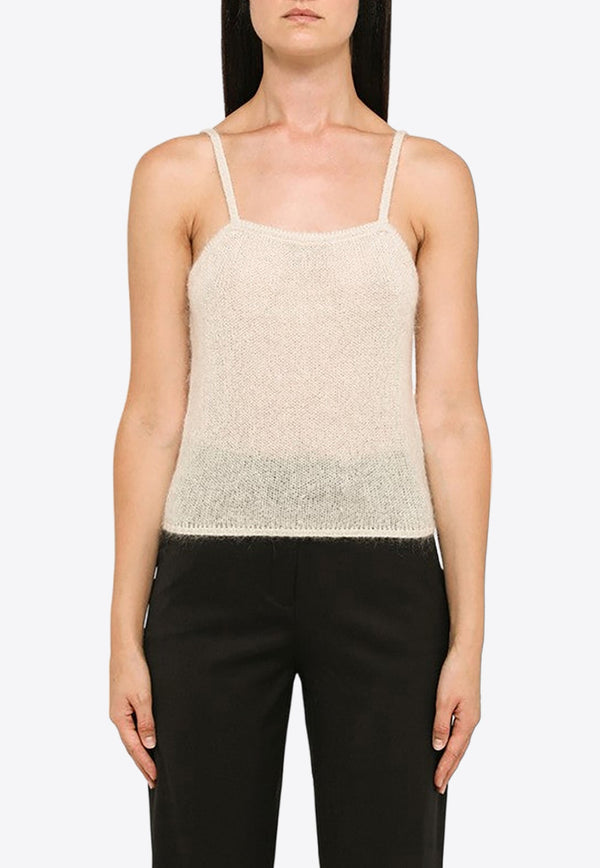 Mohair Blend Sleeveless Top