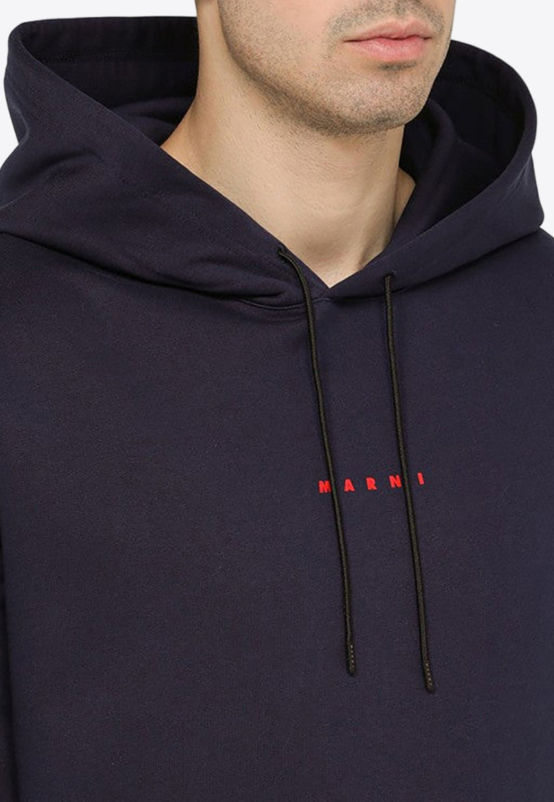 Logo Print Hooded Sweatshirt