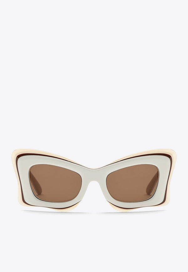 Oversized Multi-Layer Butterfly Sunglasses