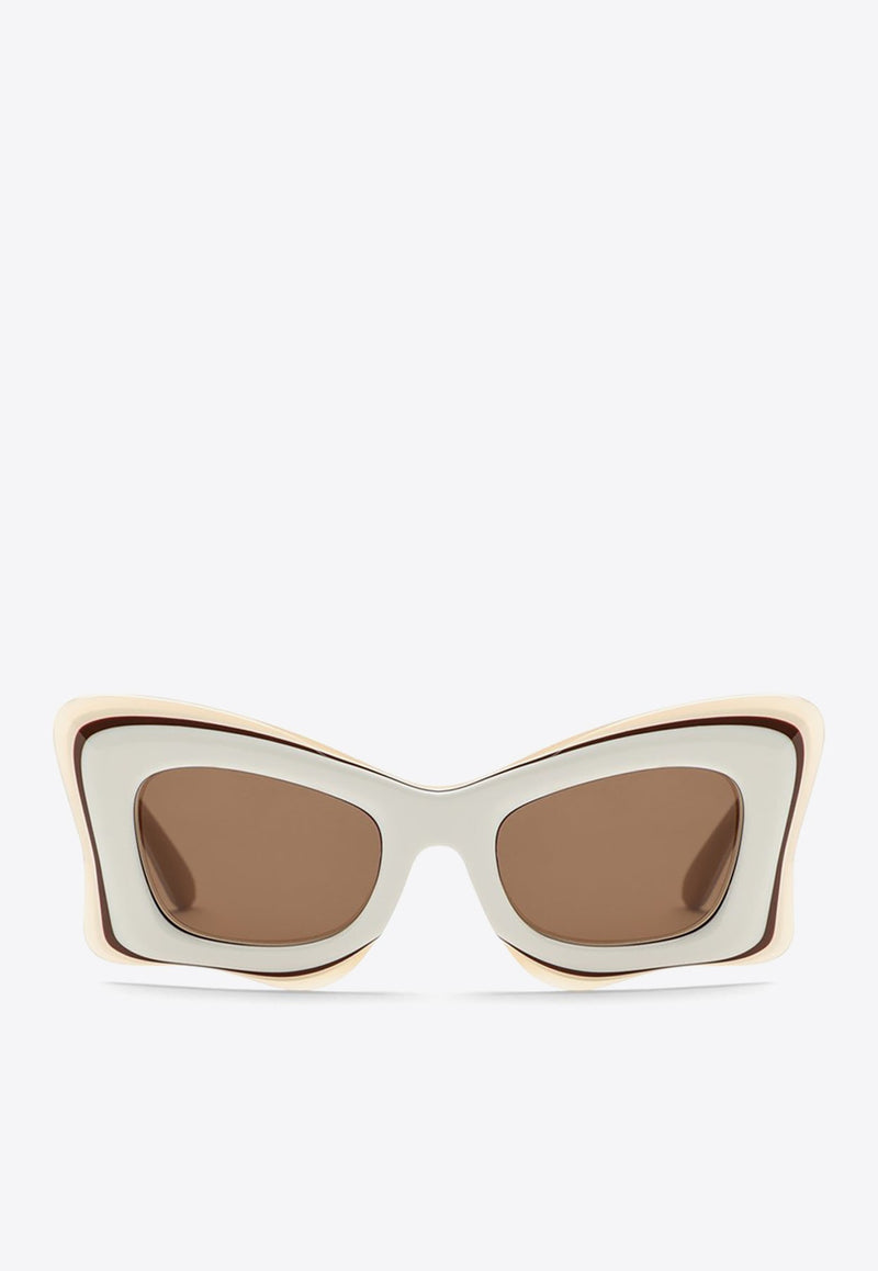 Oversized Multi-Layer Butterfly Sunglasses