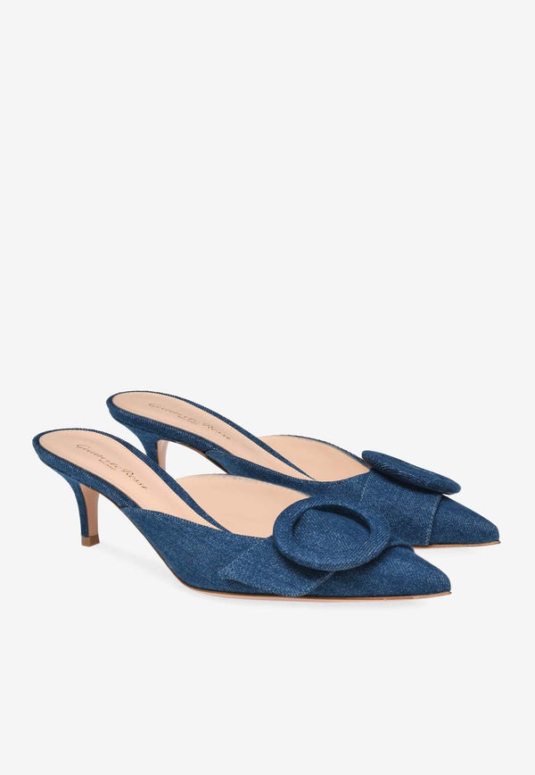 Portofino 55 Denim Mules