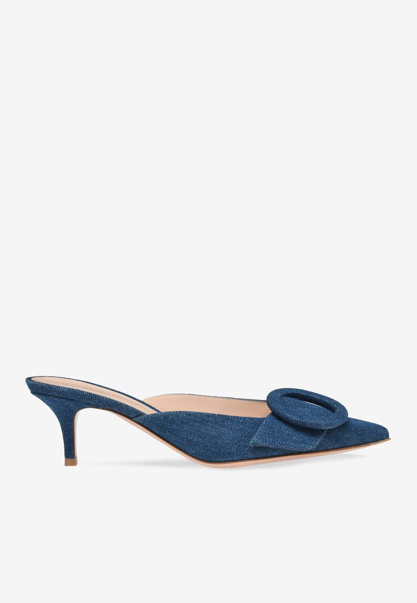 Portofino 55 Denim Mules