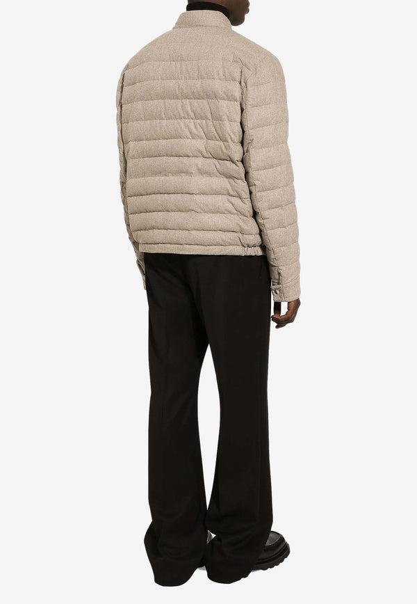 Sartoriale Quilted Cashmere Jacket