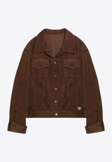 Corduroy Short Shirt Jacket