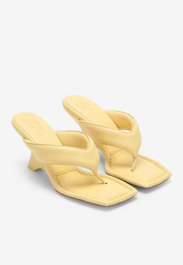 Gia 6 80 Wedge Thong Sandals