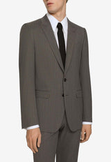 Single-Breasted Wool Suit