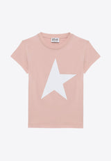 Girls Star Print T-shirt