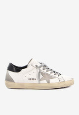 Super-Star Distressed Leather Sneakers