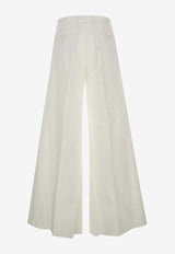 Tailored Wide-Leg Pants