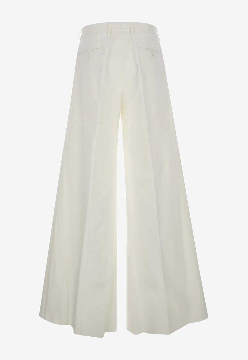 Tailored Wide-Leg Pants