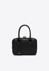 Vita Leather Top Handle Bag