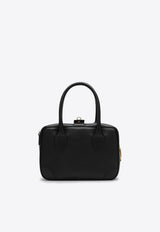 Vita Leather Top Handle Bag