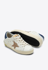 Girls Super-Star Leather Low-Top Sneakers