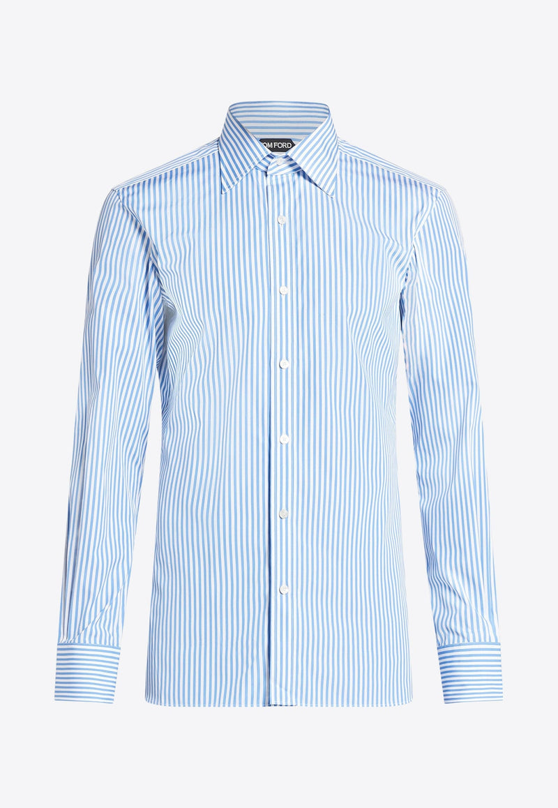 Striped Long-Sleeved Shirt