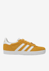 Girls Gazelle Suede Low-Top Sneakers