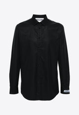 Long-Sleeved Button-Up Shirt