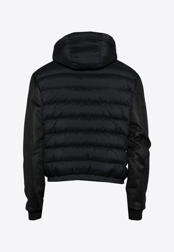 Logo Puffer Zip-Up Jacket