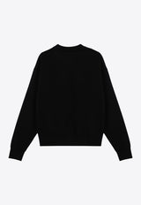 Logo Patch Crewneck Sweatshirt