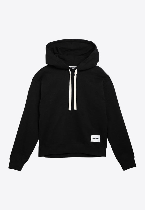 Logo-Patch Hooded Sweatshirt