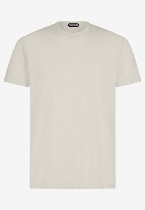 Short-Sleeved Solid T-shirt