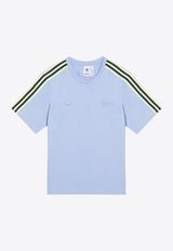 X Wales Bonner Signature Striped Crewneck T-shirt