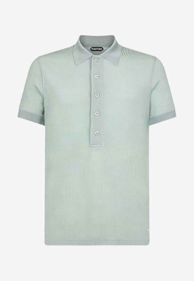 Luster Rib Polo T-shirt