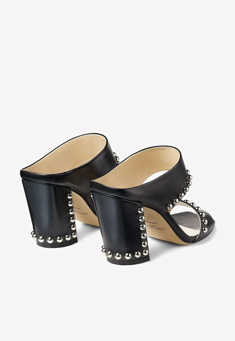 Matty 85 Studded Nappa Leather Sandals