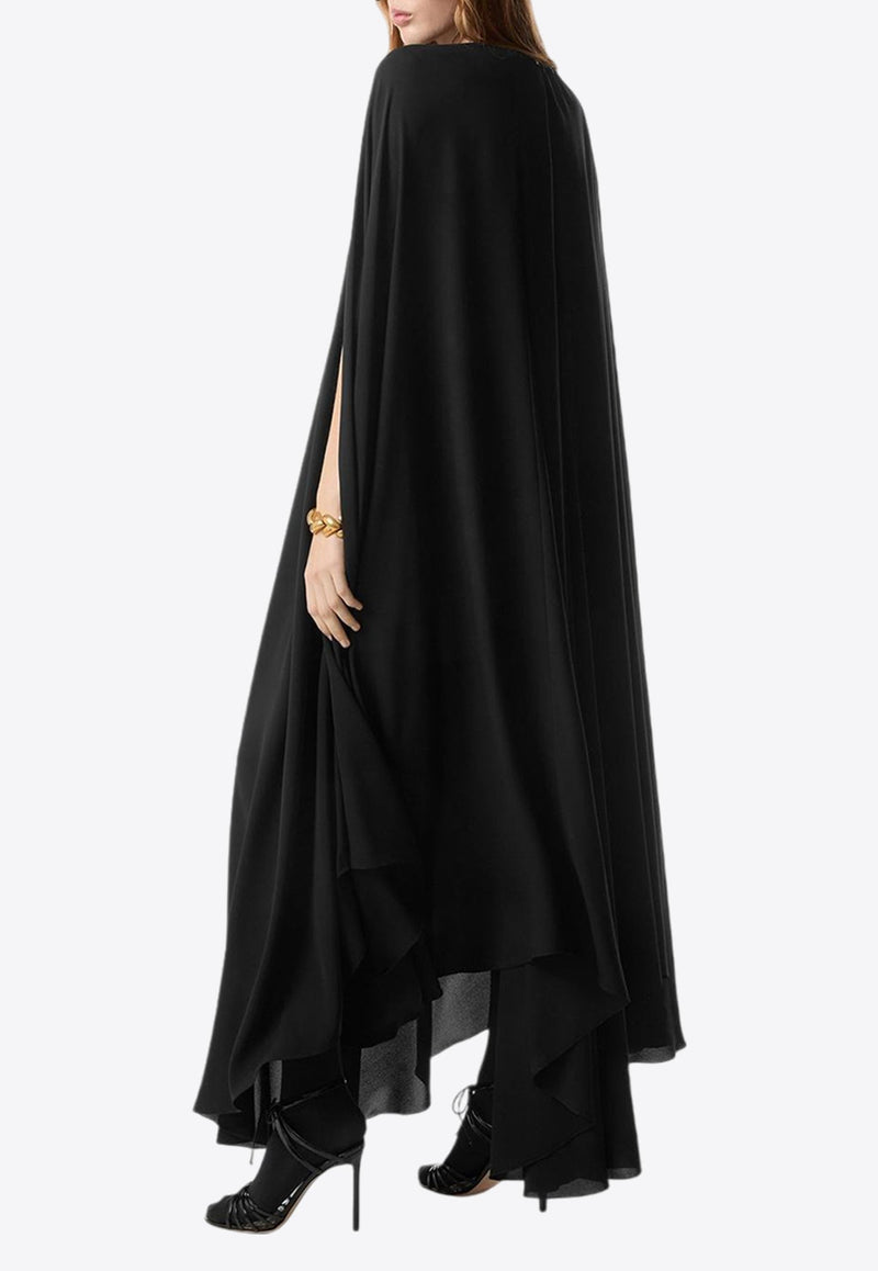 Asymmetric Silk Kaftan