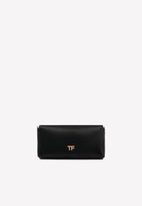 Satin Padlock Clutch Bag