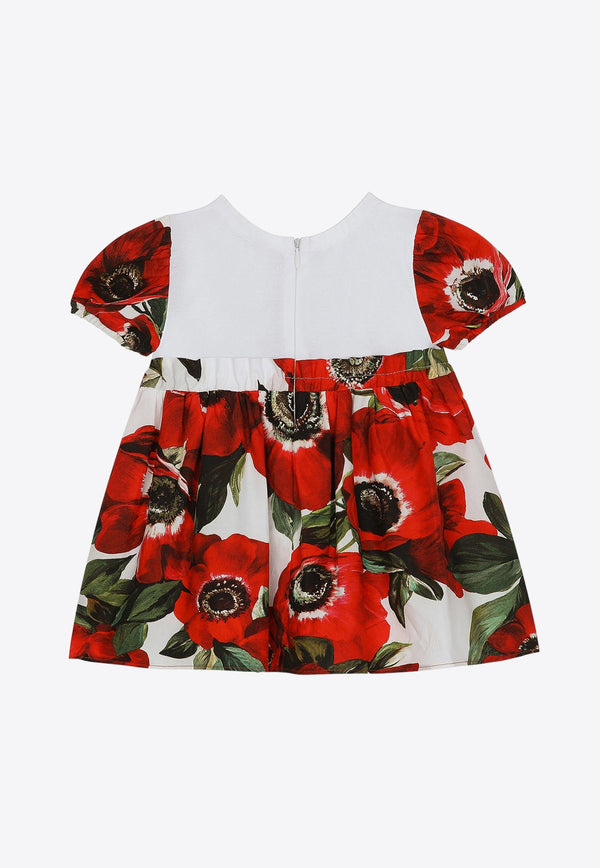 Baby Girls Anemone Print Dress