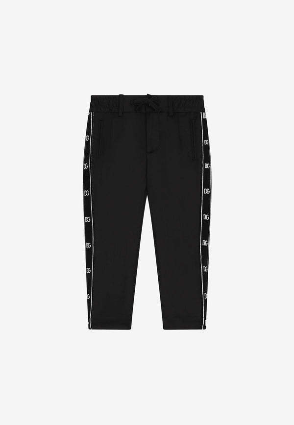 Boys Stretch Pants in Wool