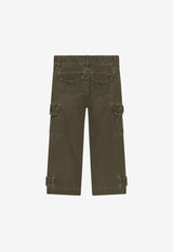 Boys Washed-Out Cargo Pants
