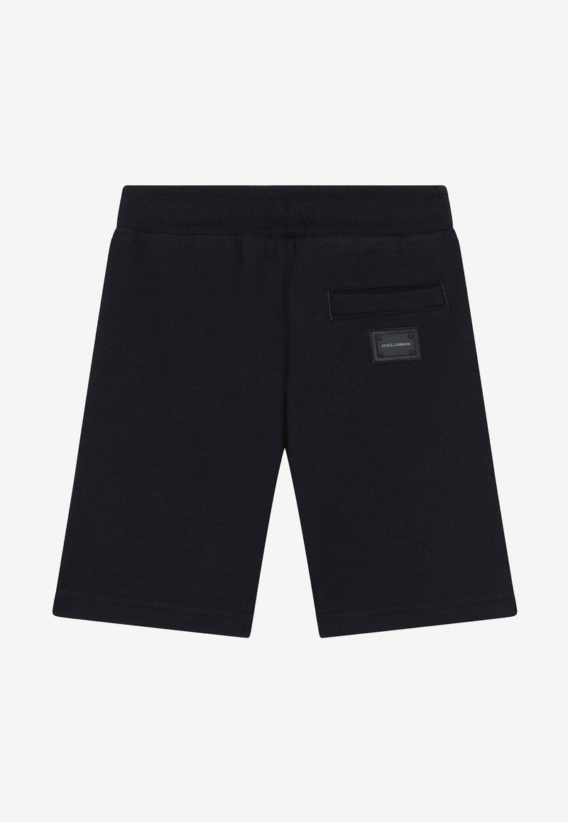 Boys Logo Plate Bermuda Shorts