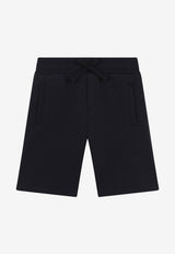 Boys Logo Plate Bermuda Shorts