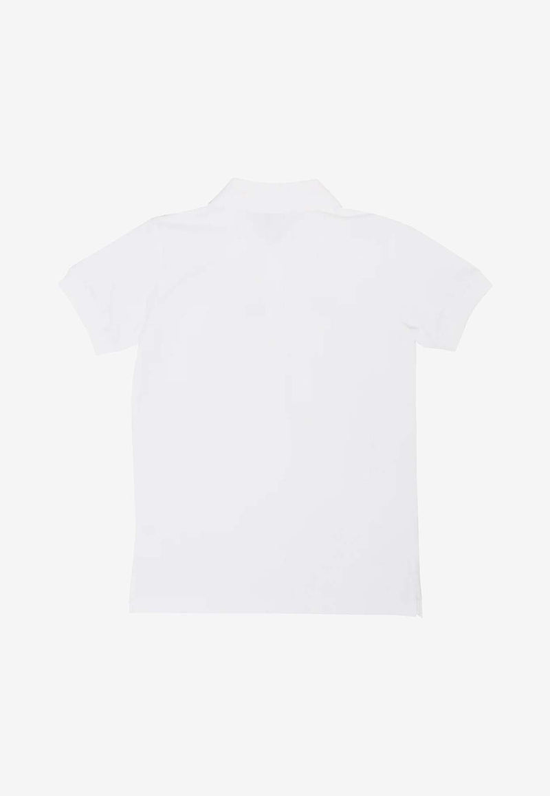 Boys Logo Tag Polo T-shirt