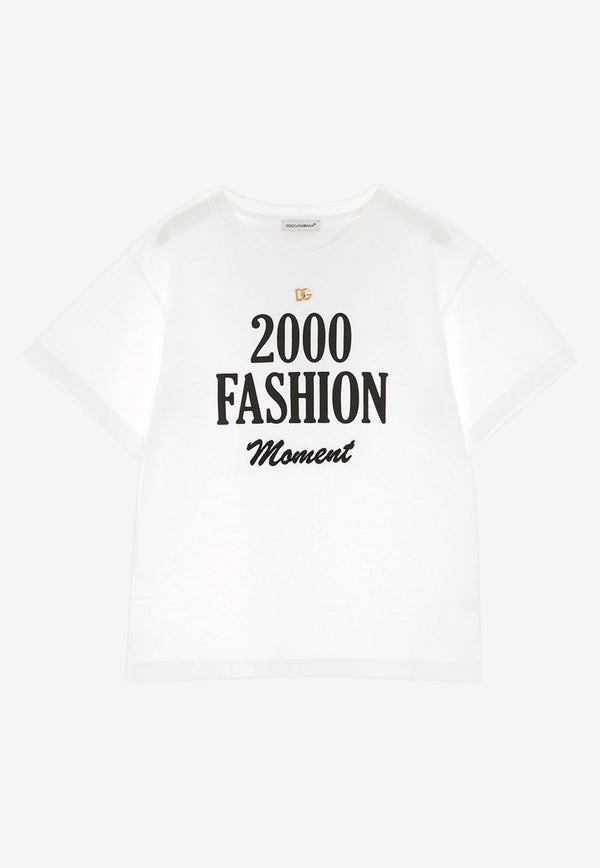 Girls 2000 Fashion Moment Print T-shirt