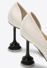 Toy Brush D'Orsay 100 Nappa Leather Pumps