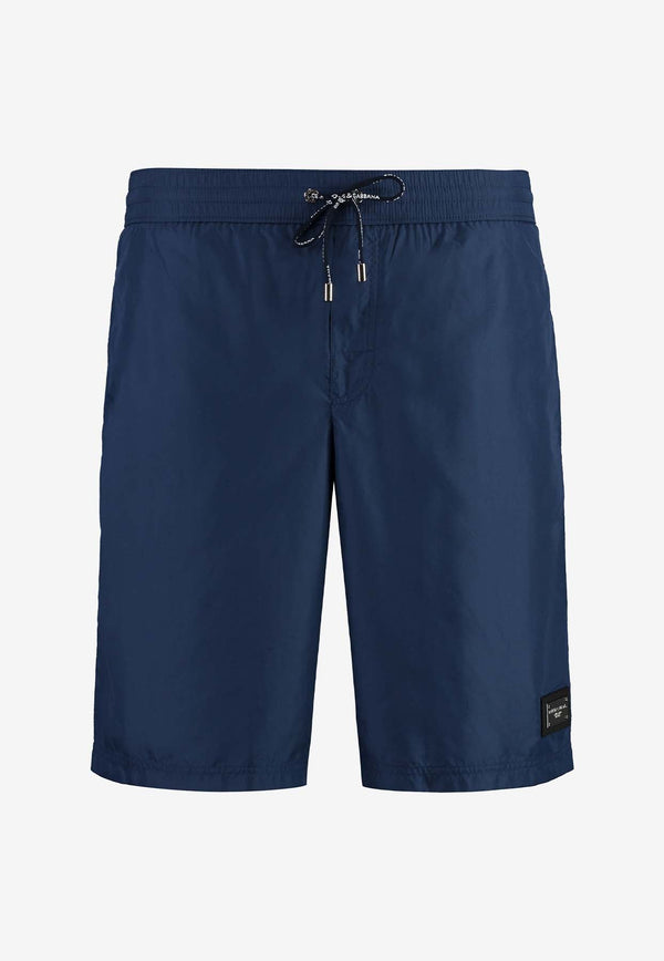 Logo Plaque Swim Shorts