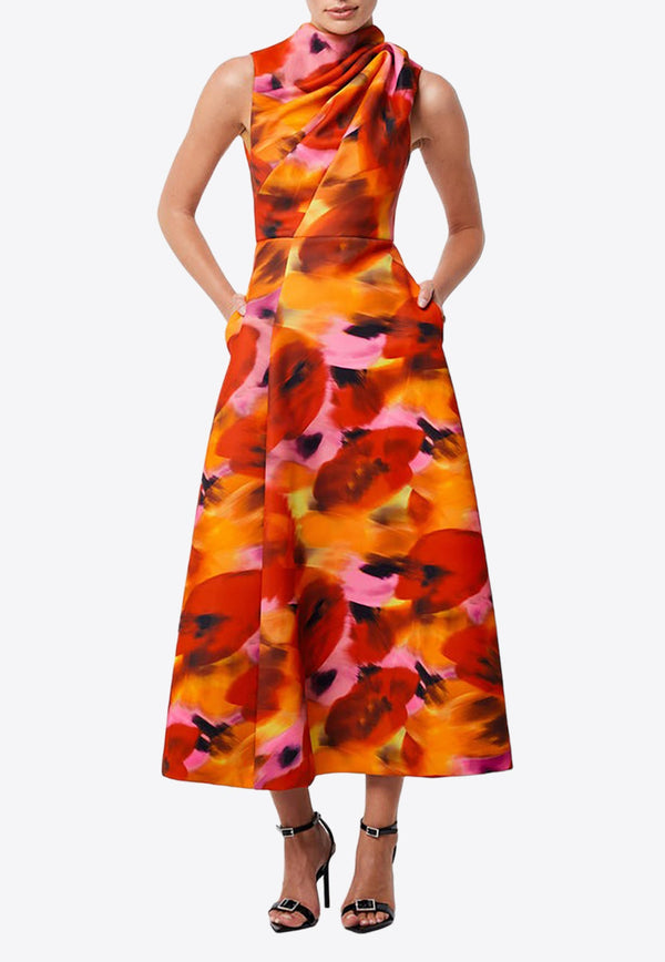 Allure Printed Maxi Dress