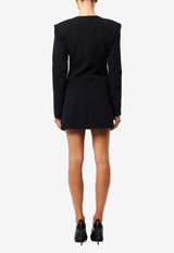 In Motion Double-Breasted Mini Blazer Dress