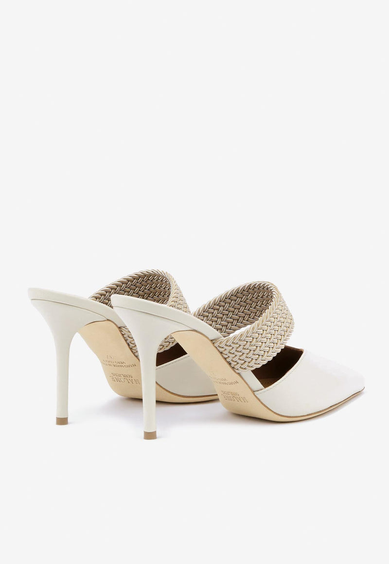 Maisie 85 Mules in Nappa Leather