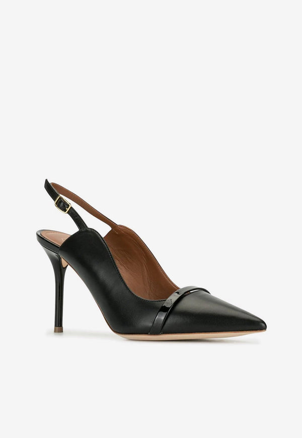 Marion 85 Slingback Pumps in Nappa Leather