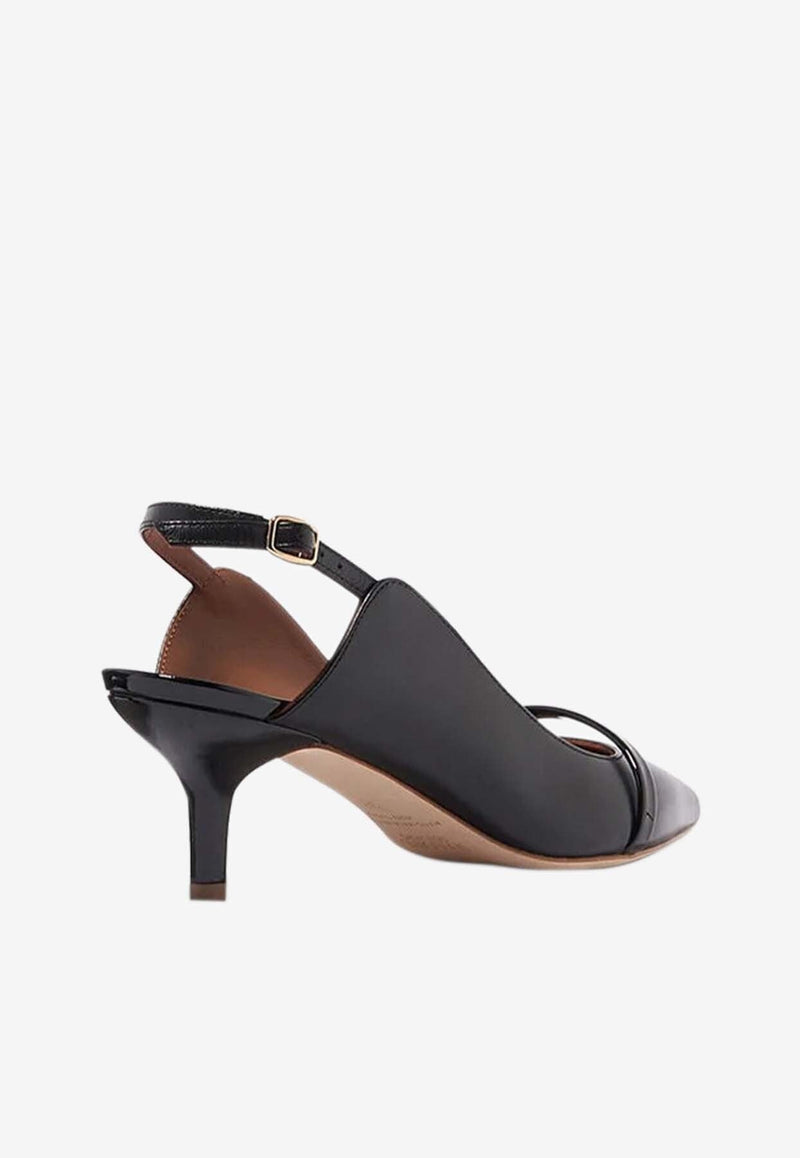 Marion 45 Slingback Leather Pumps