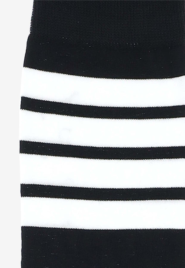 4-bar Stripes Mid-Calf Socks