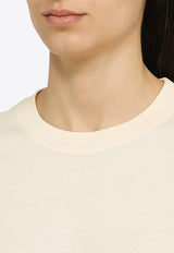 Logo-Embroidered Long-Sleeved Top
