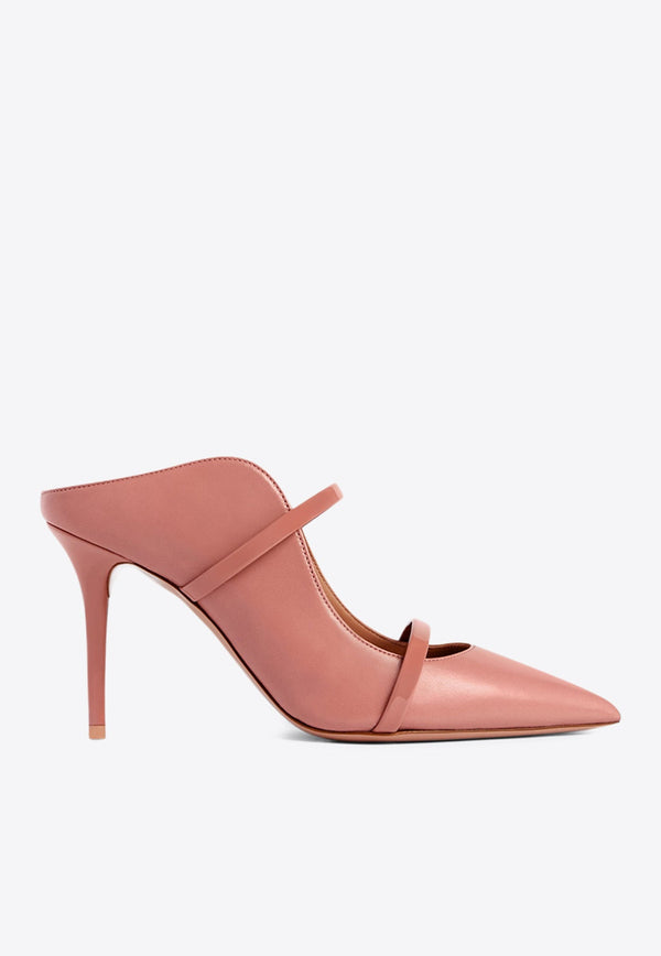 Maureen 85 Nappa Leather Mules