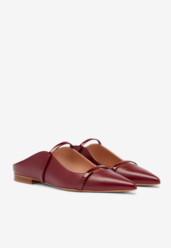 Maureen Nappa Leather Flat Mules