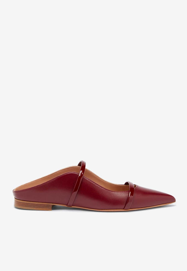 Maureen Nappa Leather Flat Mules