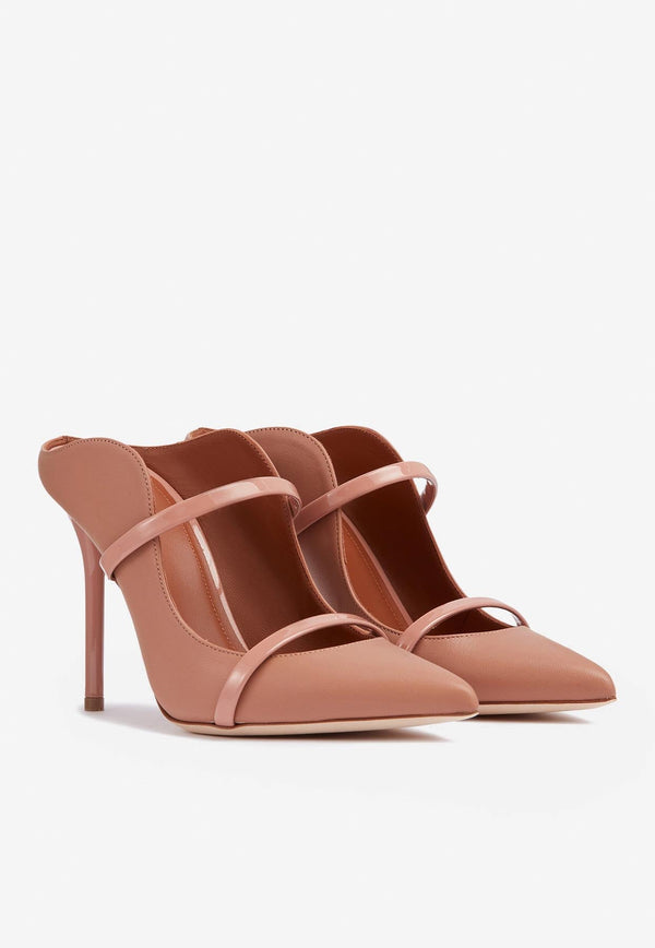 Maureen 100 Mules in Nappa Leather