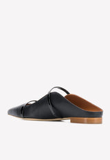 Maureen Flat Mules in Nappa Leather